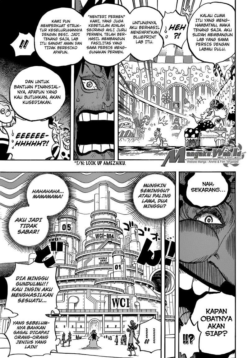One Piece Chapter 834 - halaman 16