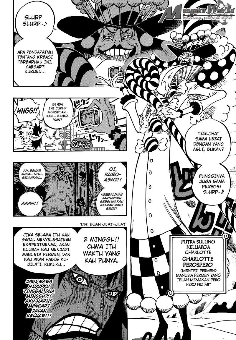 One Piece Chapter 834 - halaman 17