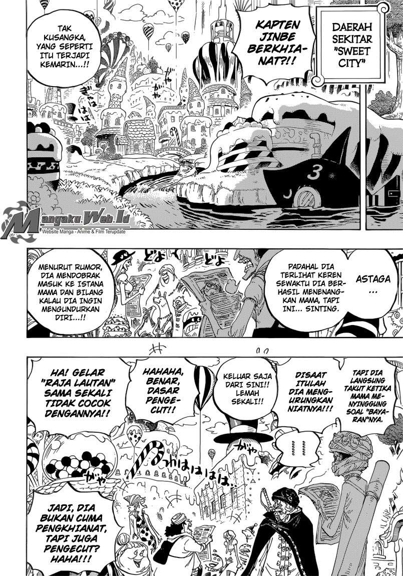 One Piece Chapter 834 - halaman 5