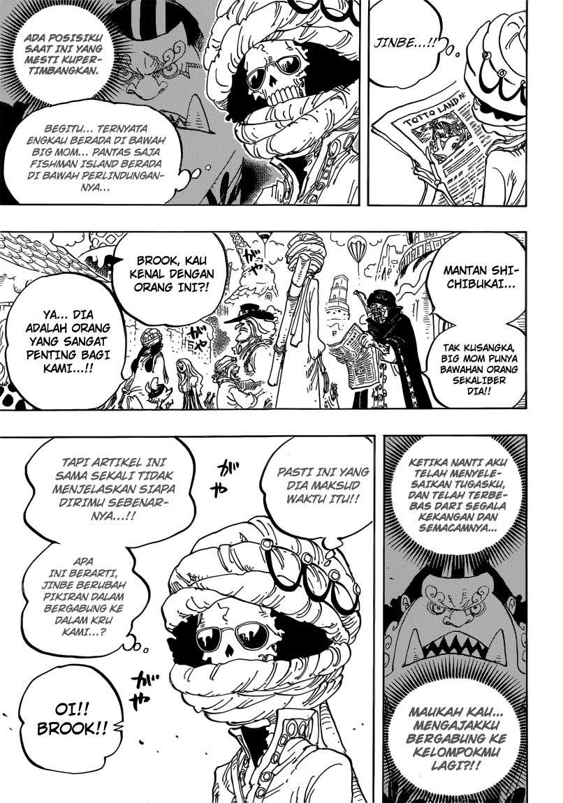 One Piece Chapter 834 - halaman 6