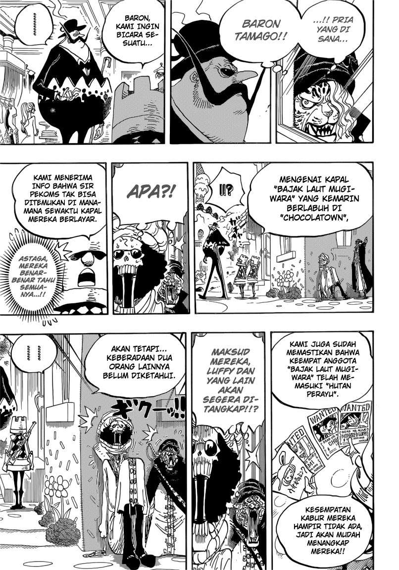 One Piece Chapter 834 - halaman 8