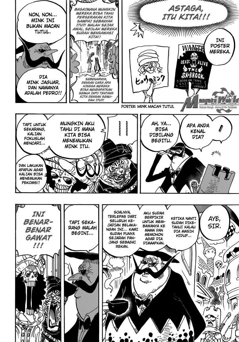 One Piece Chapter 834 - halaman 9