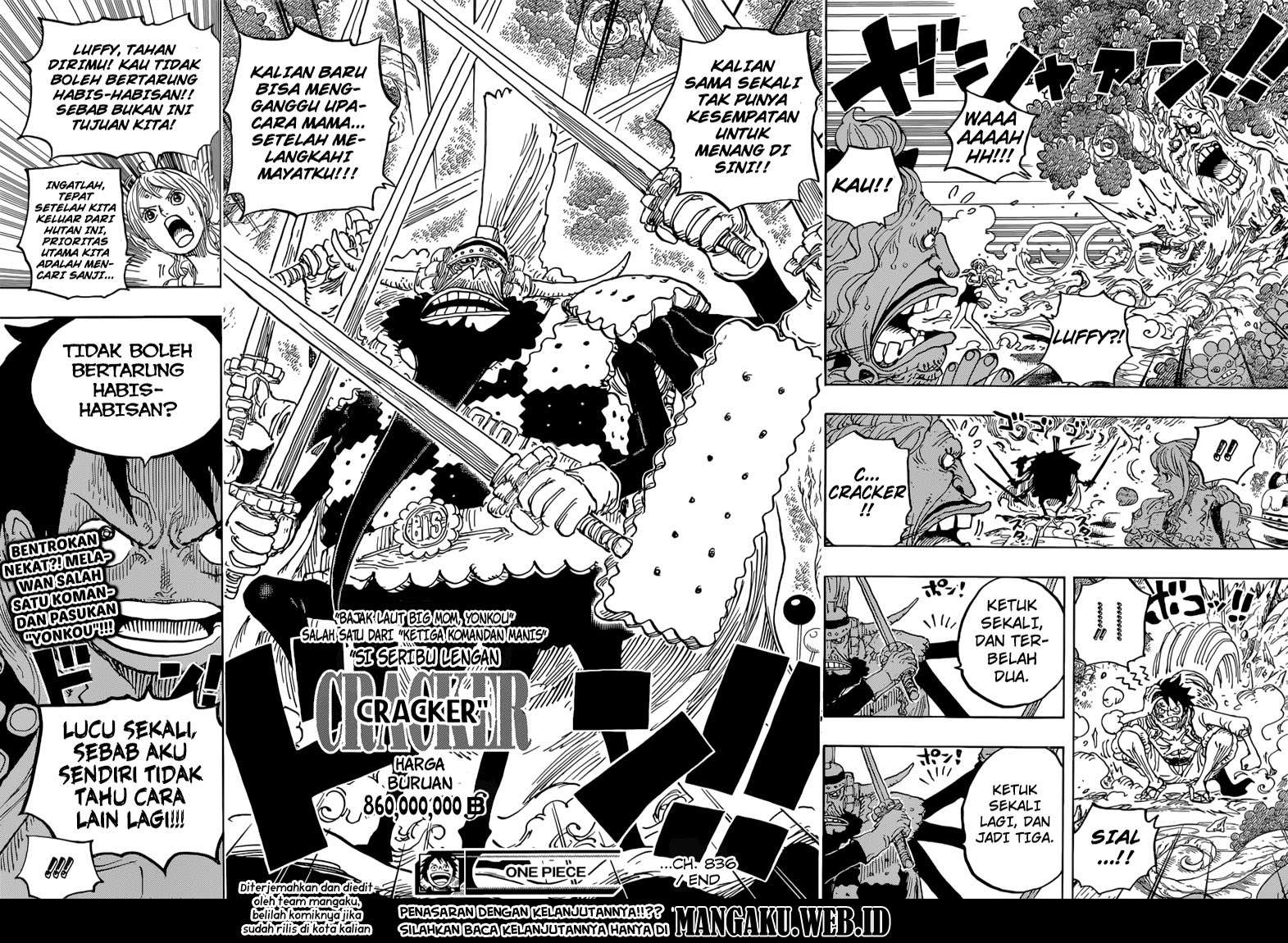One Piece Chapter 836 - halaman 15