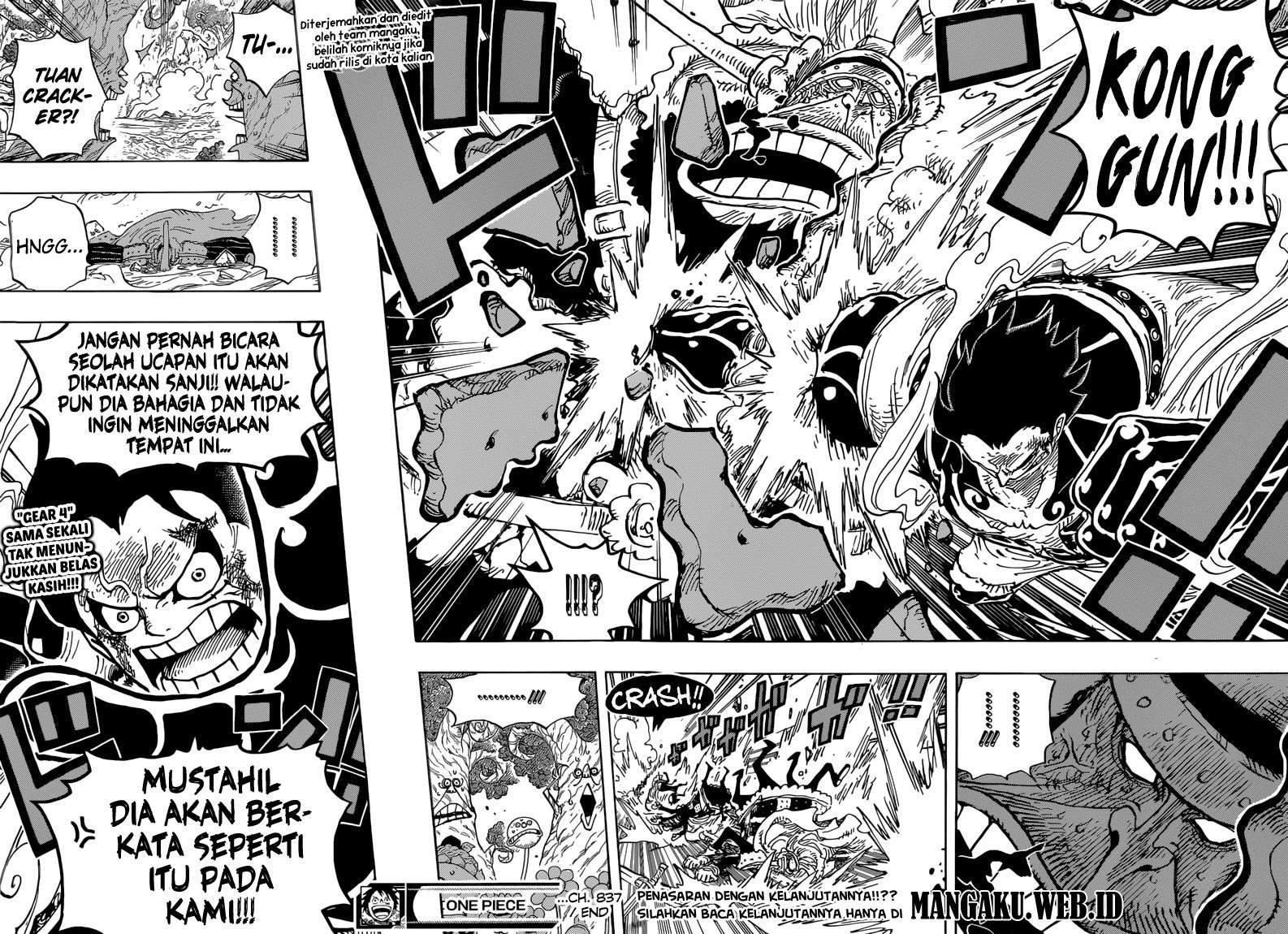 One Piece Chapter 837 - halaman 16