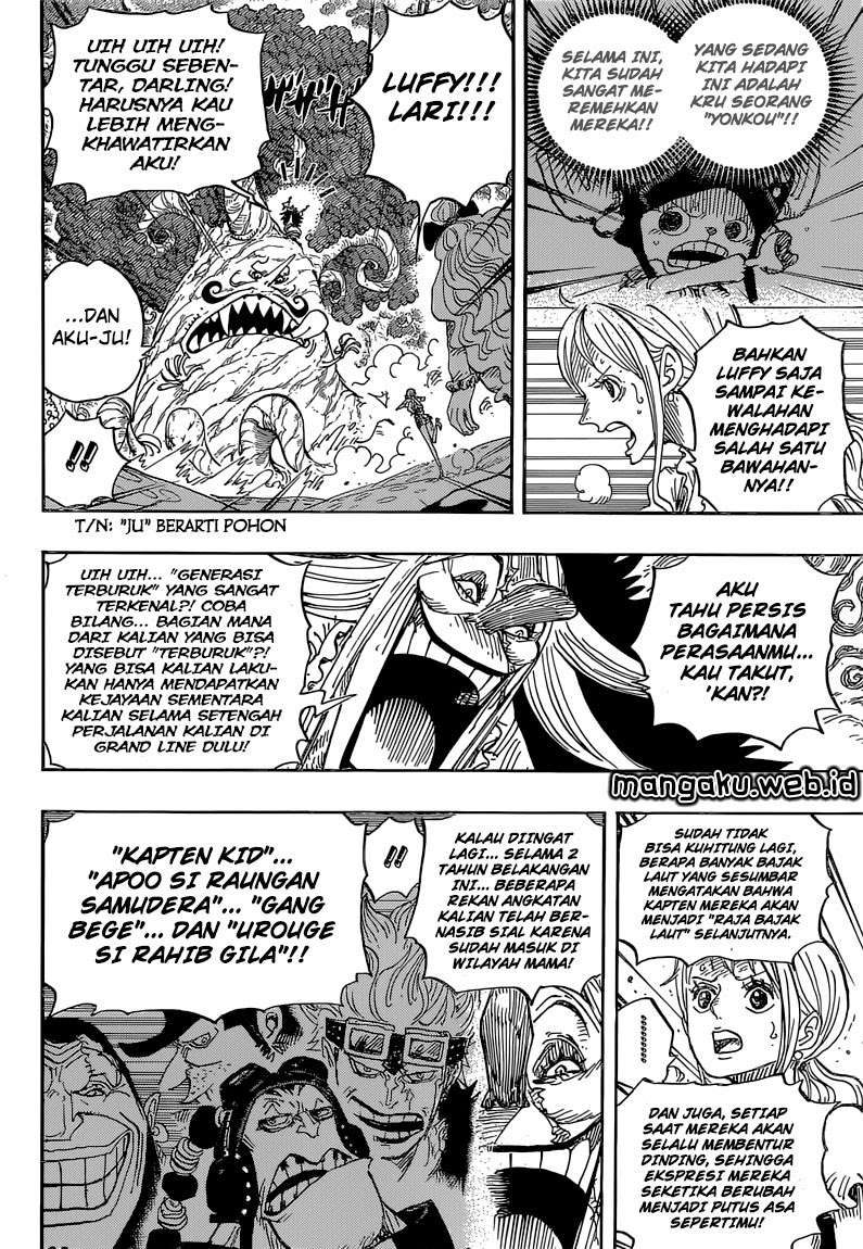 One Piece Chapter 837 - halaman 8