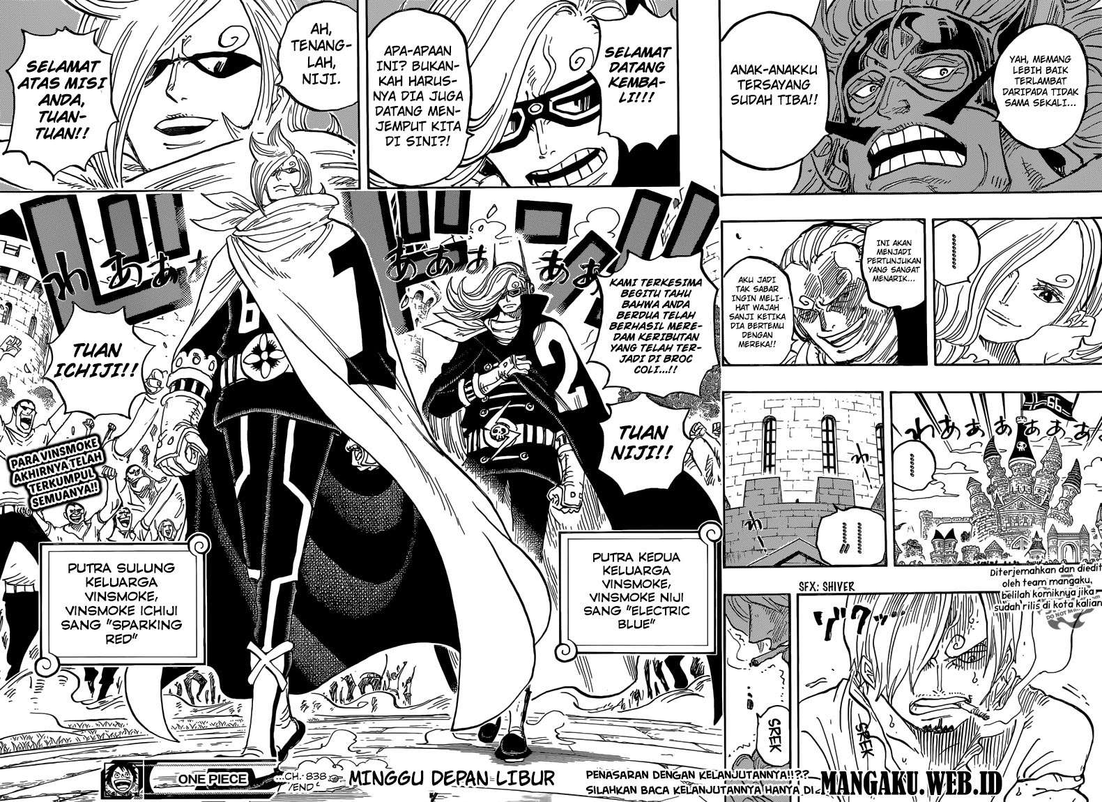 One Piece Chapter 838 - halaman 15