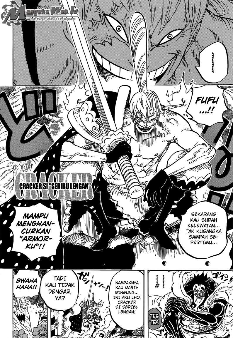 One Piece Chapter 838 - halaman 7
