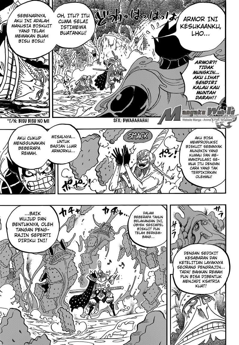 One Piece Chapter 838 - halaman 8