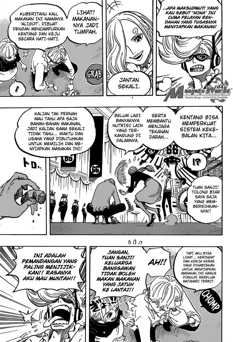 One Piece Chapter 839 - halaman 7