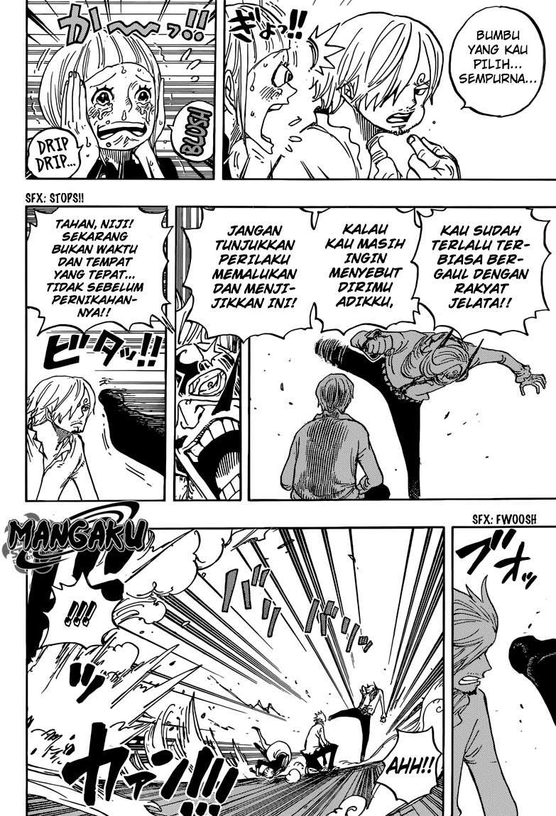 One Piece Chapter 839 - halaman 8