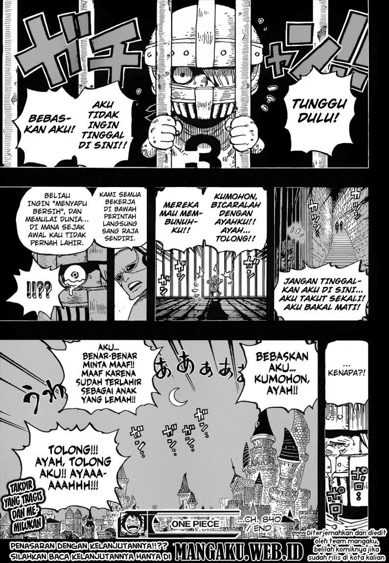 One Piece Chapter 840 - halaman 18