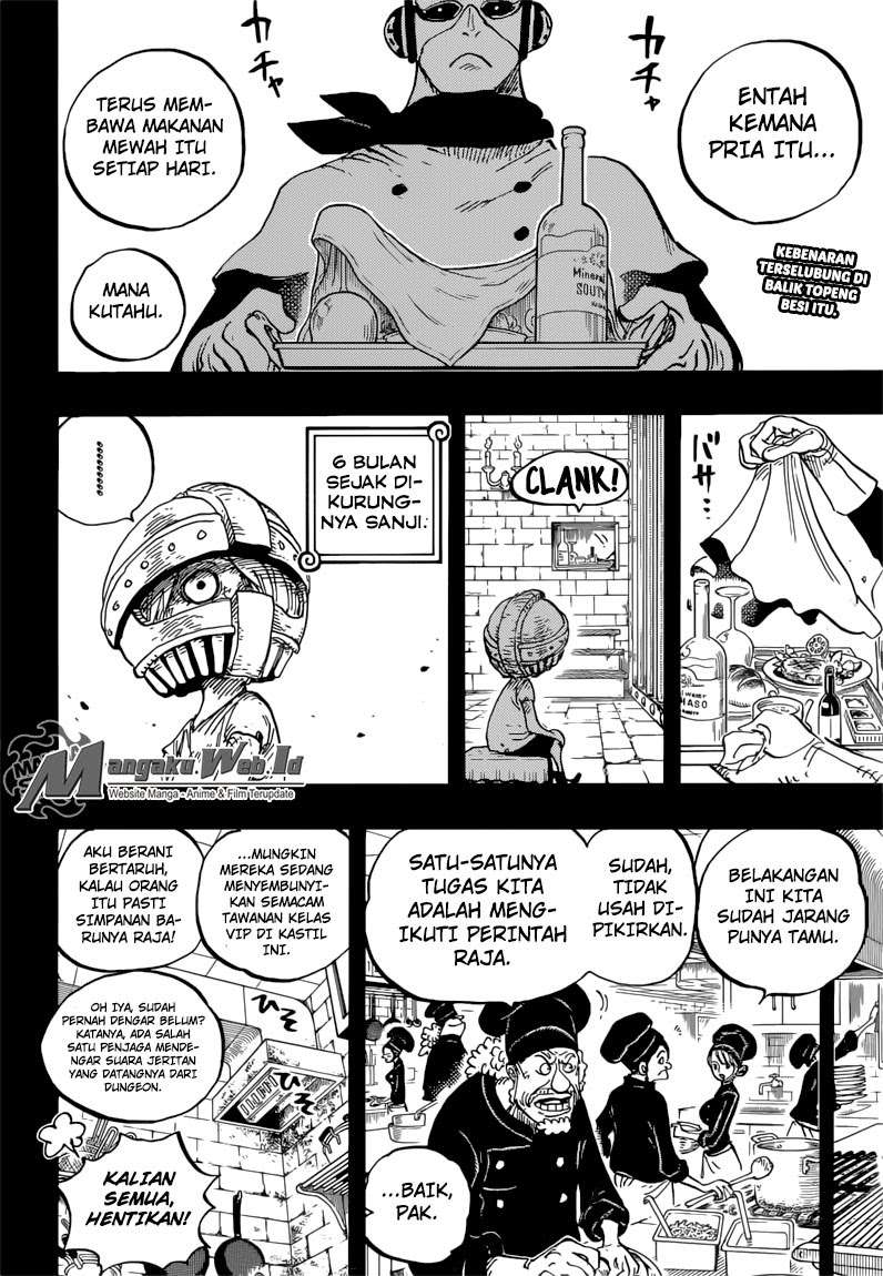 One Piece Chapter 841 - halaman 3