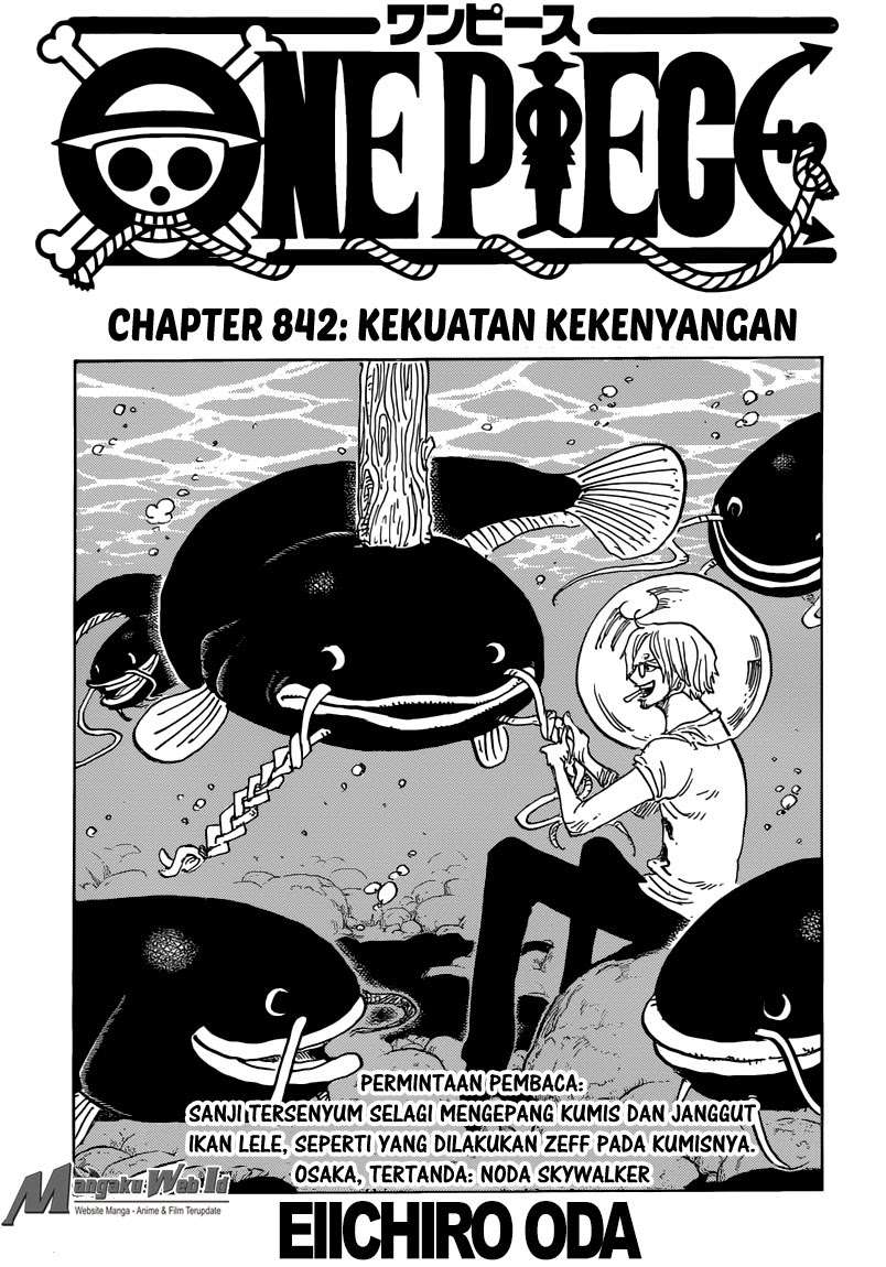 One Piece Chapter 842 - halaman 2