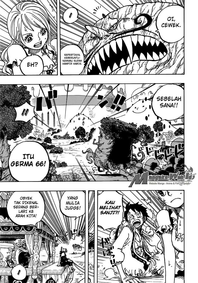 One Piece Chapter 843 - halaman 11