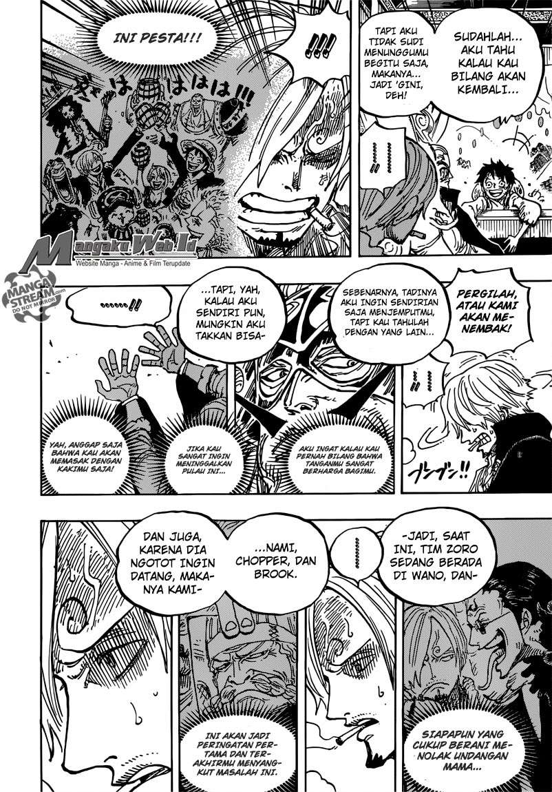 One Piece Chapter 843 - halaman 14