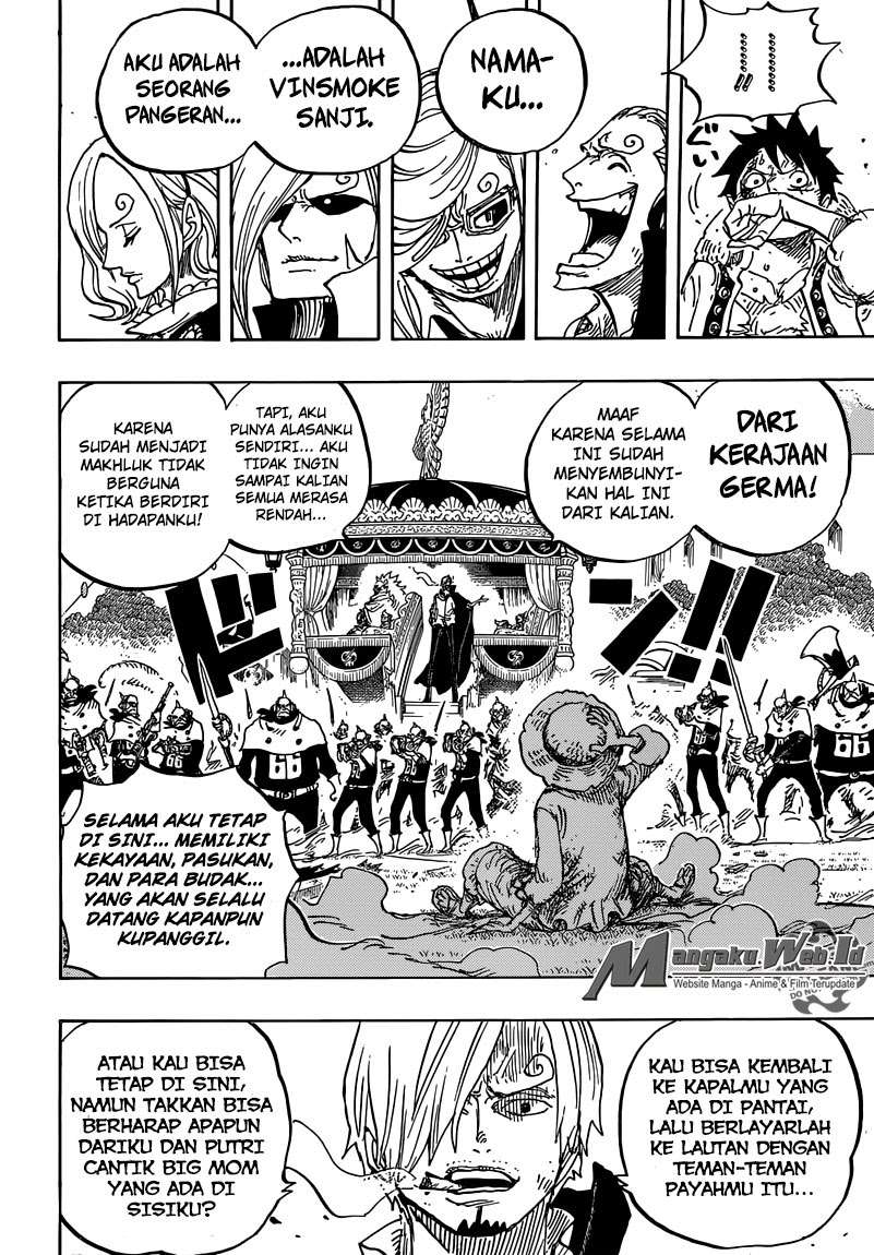 One Piece Chapter 843 - halaman 16