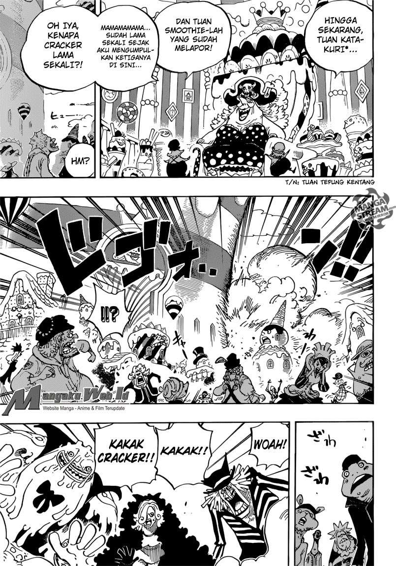 One Piece Chapter 843 - halaman 4