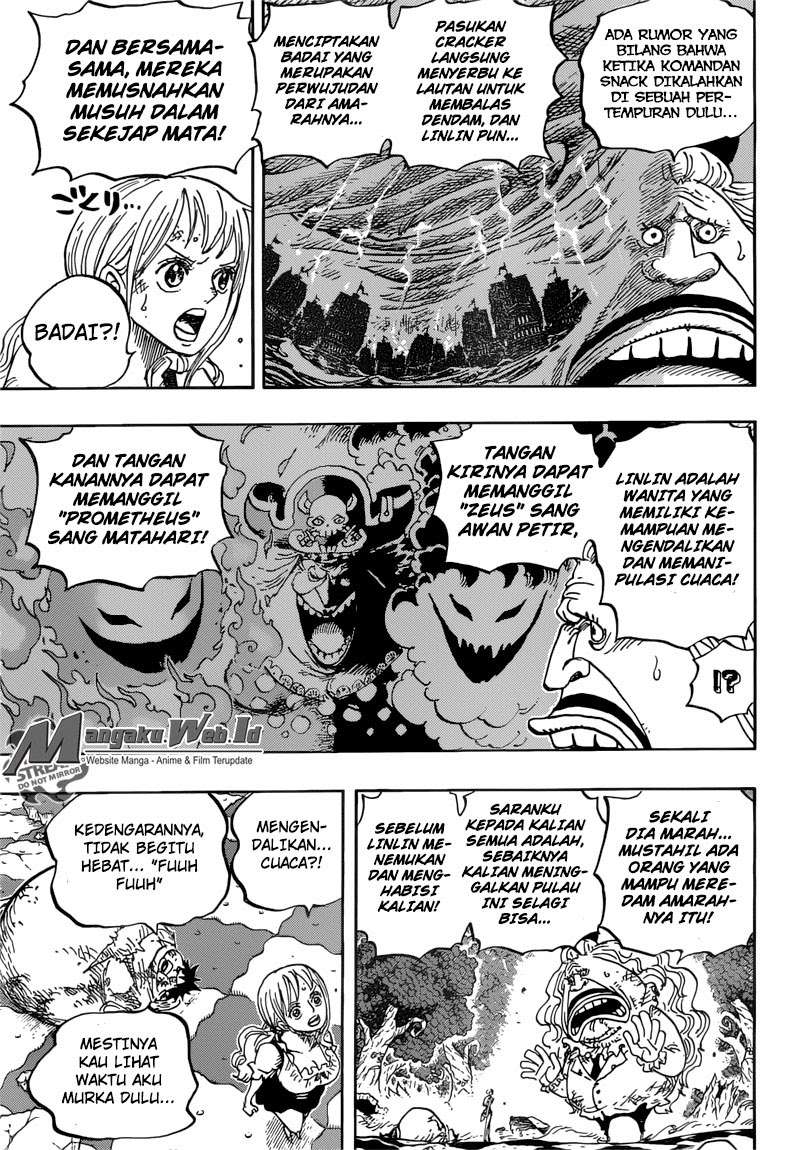 One Piece Chapter 843 - halaman 7