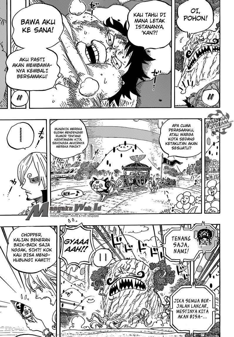 One Piece Chapter 843 - halaman 9