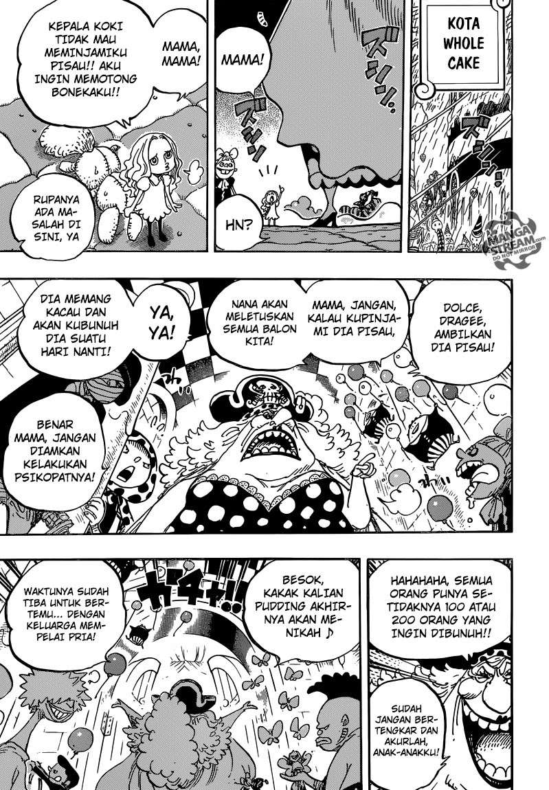 One Piece Chapter 845 - halaman 8