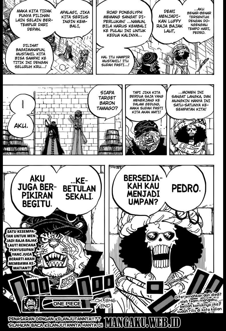 One Piece Chapter 846 - halaman 17