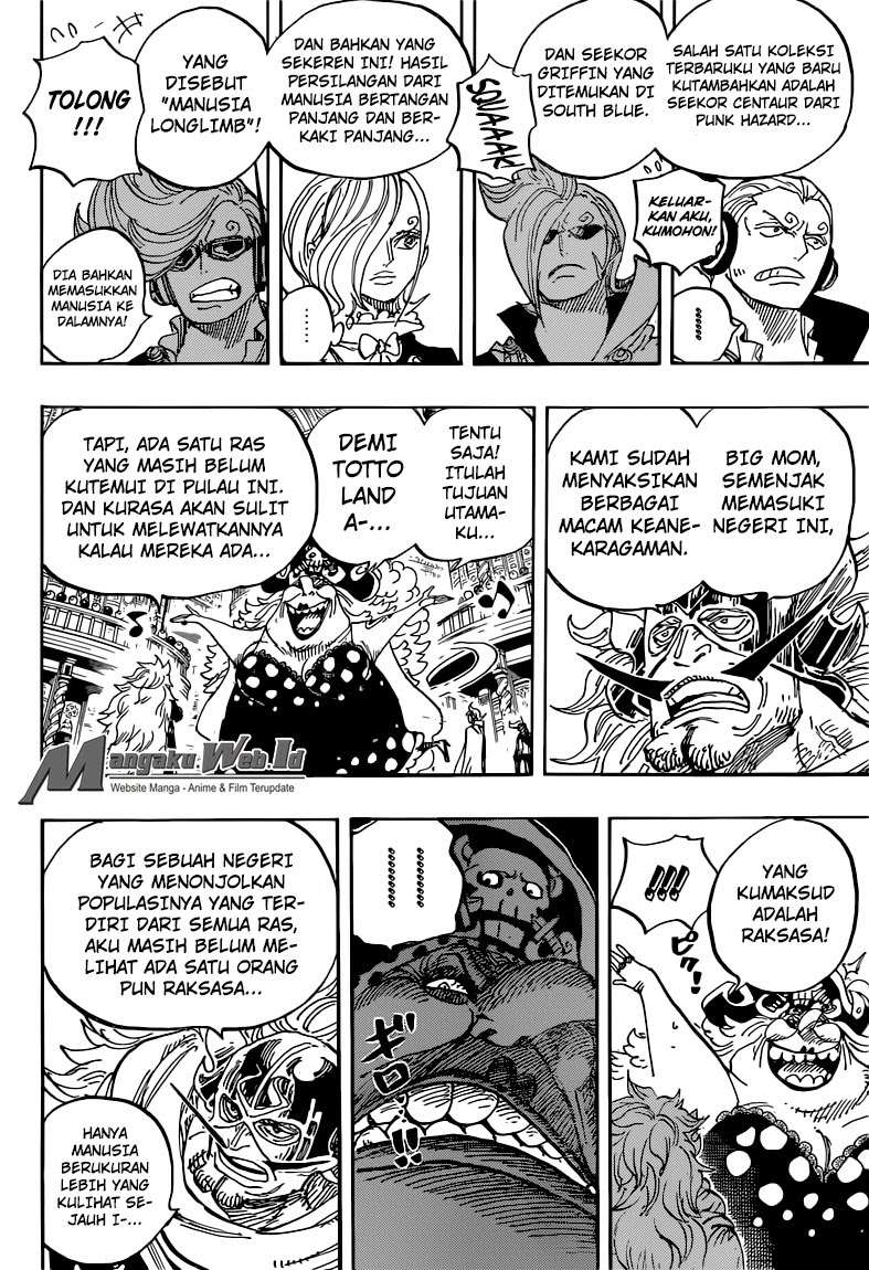 One Piece Chapter 847 - halaman 7
