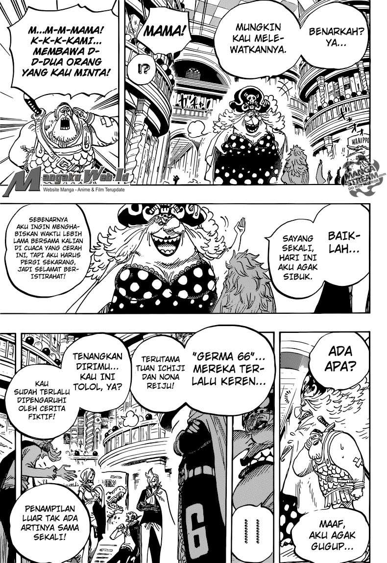 One Piece Chapter 847 - halaman 8