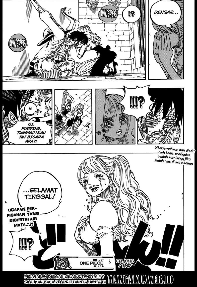 One Piece Chapter 848 - halaman 18