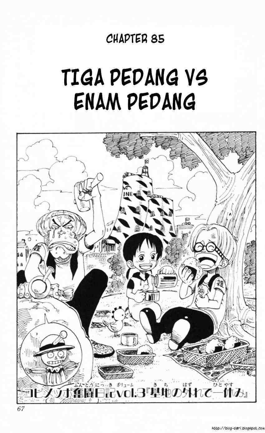 One Piece Chapter 85 - halaman 1