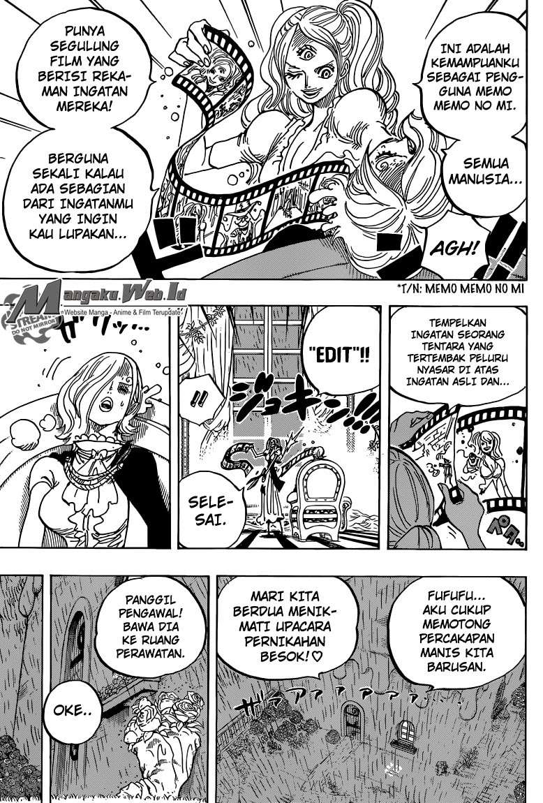 One Piece Chapter 851 - halaman 14