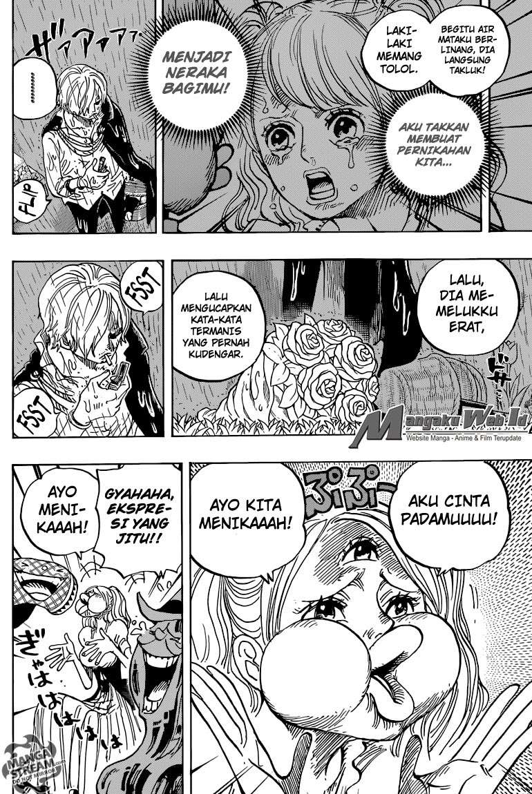 One Piece Chapter 851 - halaman 8