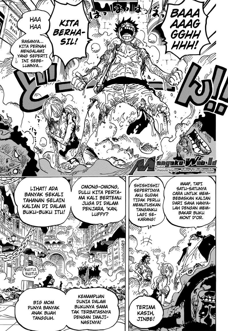 One Piece Chapter 852 - halaman 5