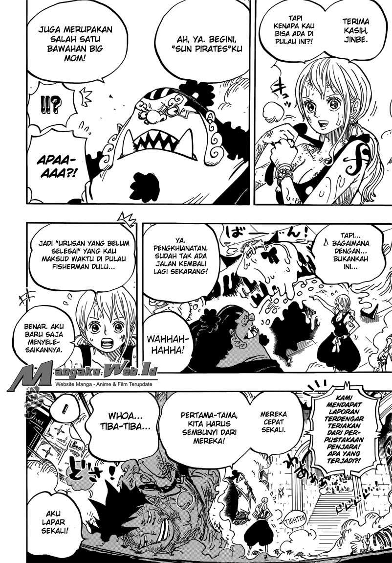 One Piece Chapter 852 - halaman 6