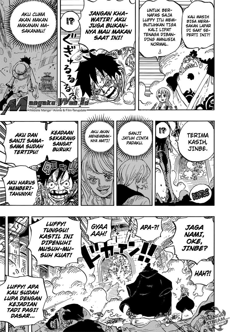 One Piece Chapter 852 - halaman 7