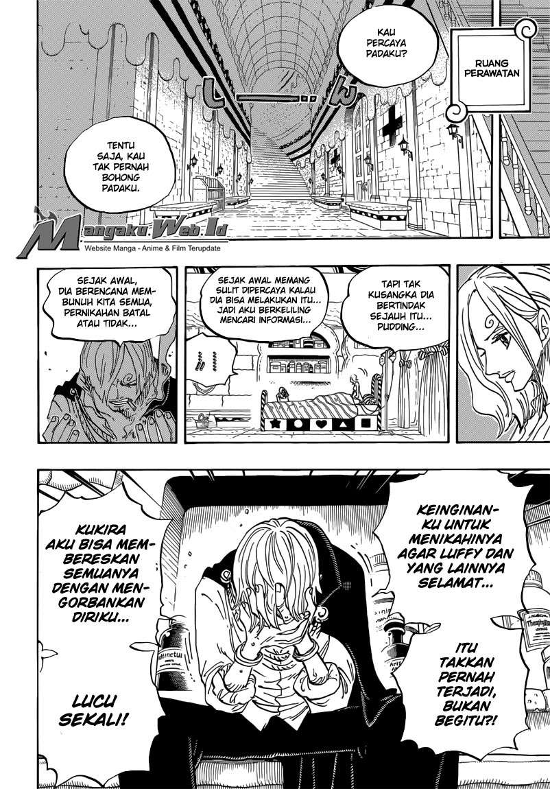 One Piece Chapter 852 - halaman 8