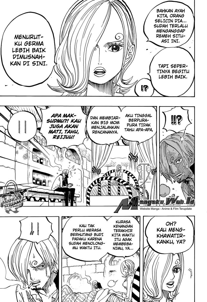 One Piece Chapter 852 - halaman 9
