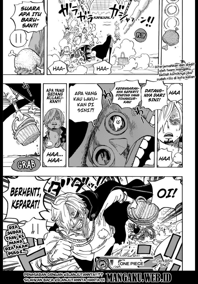 One Piece Chapter 854 - halaman 18