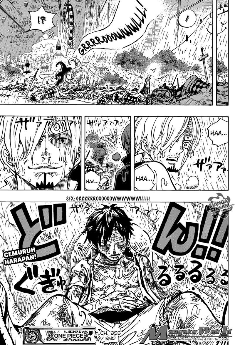 One Piece Chapter 855 - halaman 17
