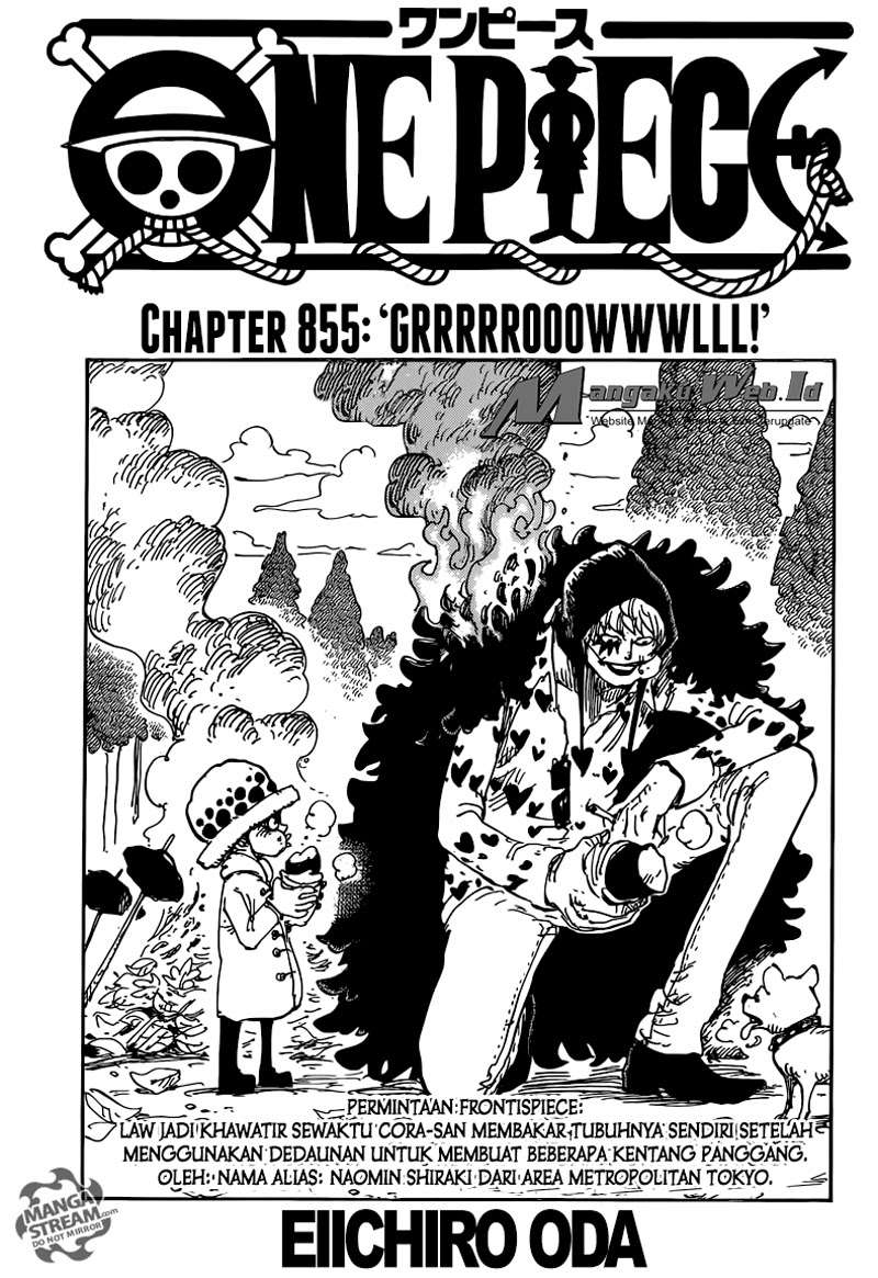 One Piece Chapter 855 - halaman 2
