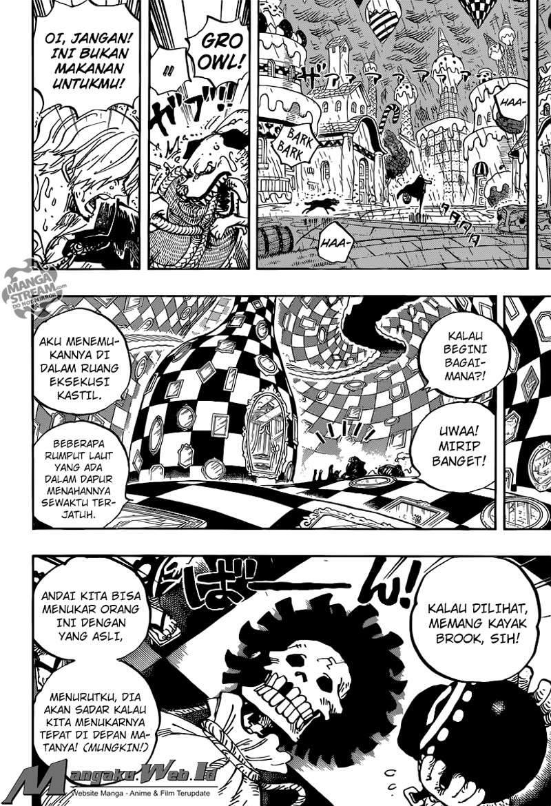 One Piece Chapter 855 - halaman 8