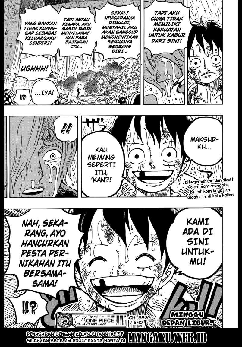 One Piece Chapter 856 - halaman 18