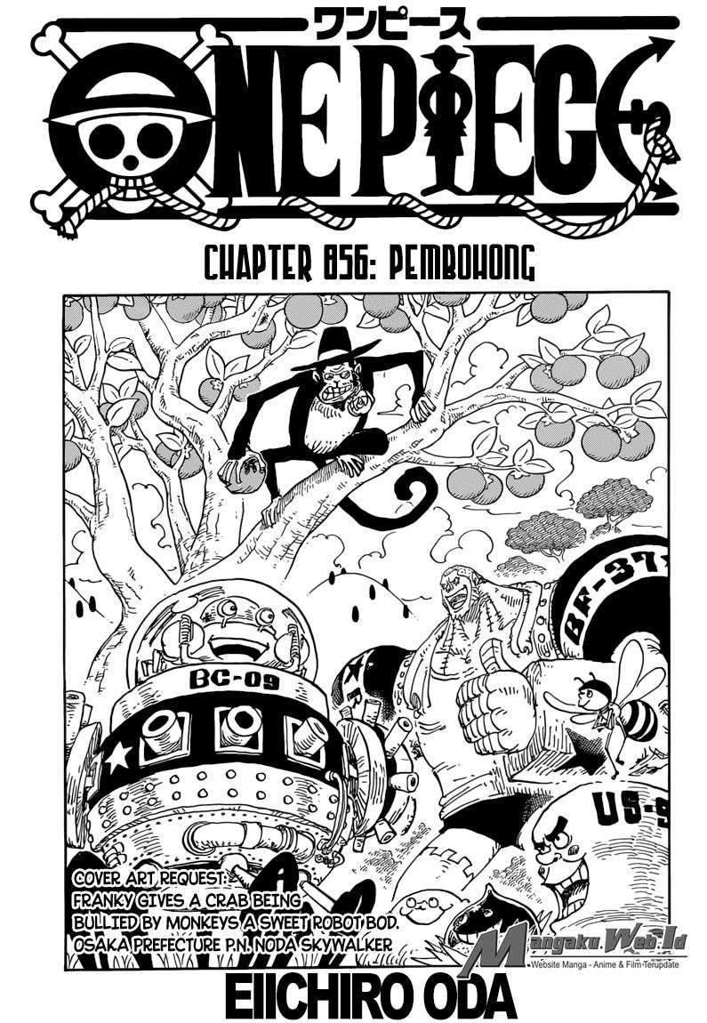 One Piece Chapter 856 - halaman 2