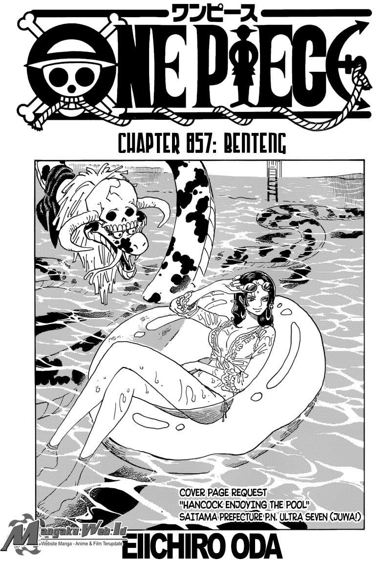 One Piece Chapter 857 - halaman 2