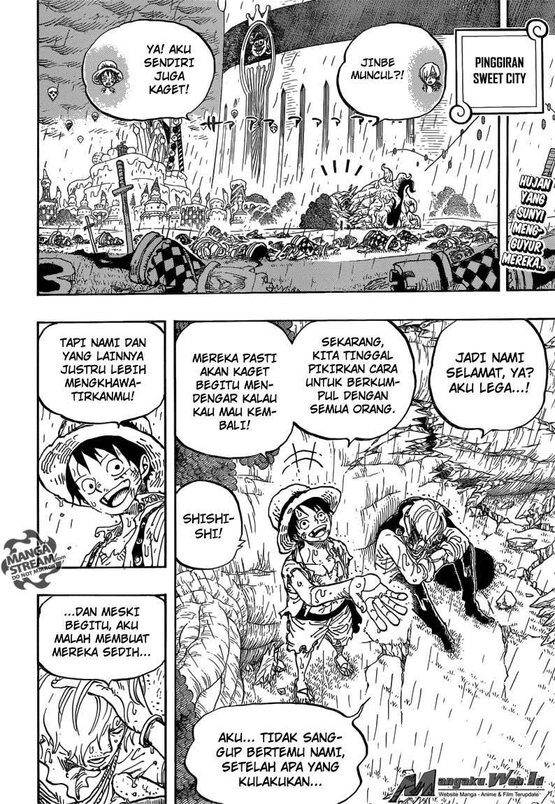 One Piece Chapter 857 - halaman 3