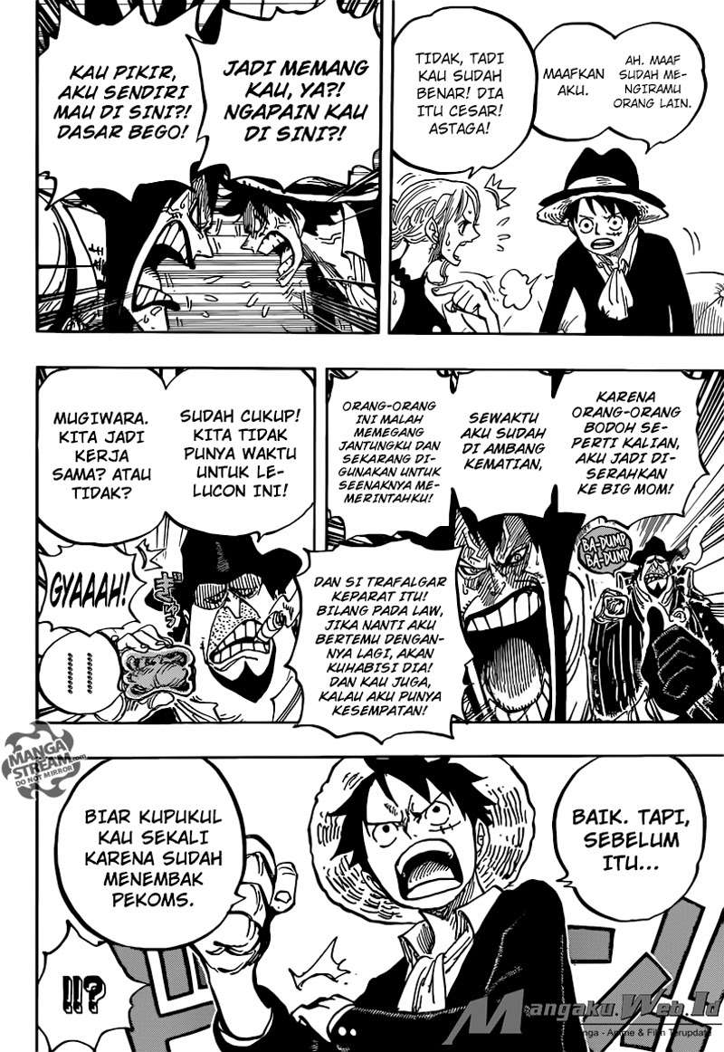 One Piece Chapter 858 - halaman 16