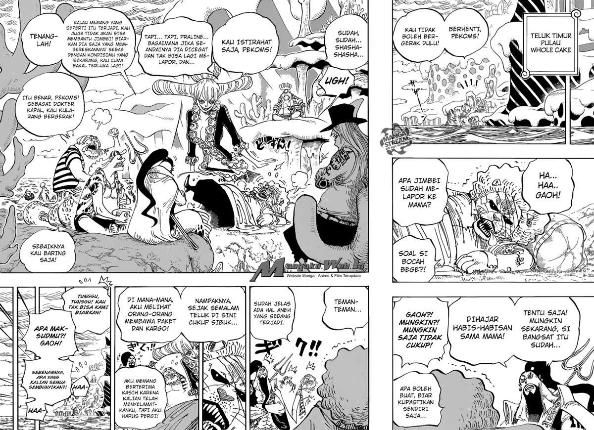 One Piece Chapter 858 - halaman 4