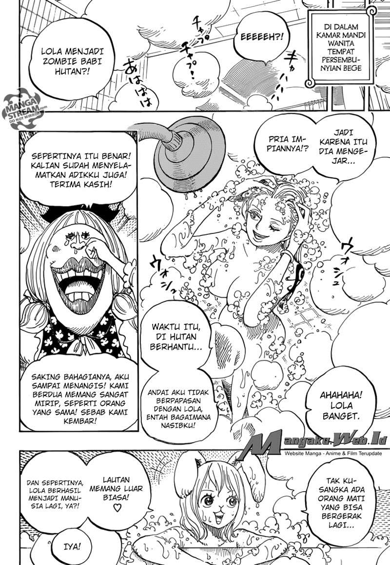 One Piece Chapter 858 - halaman 7