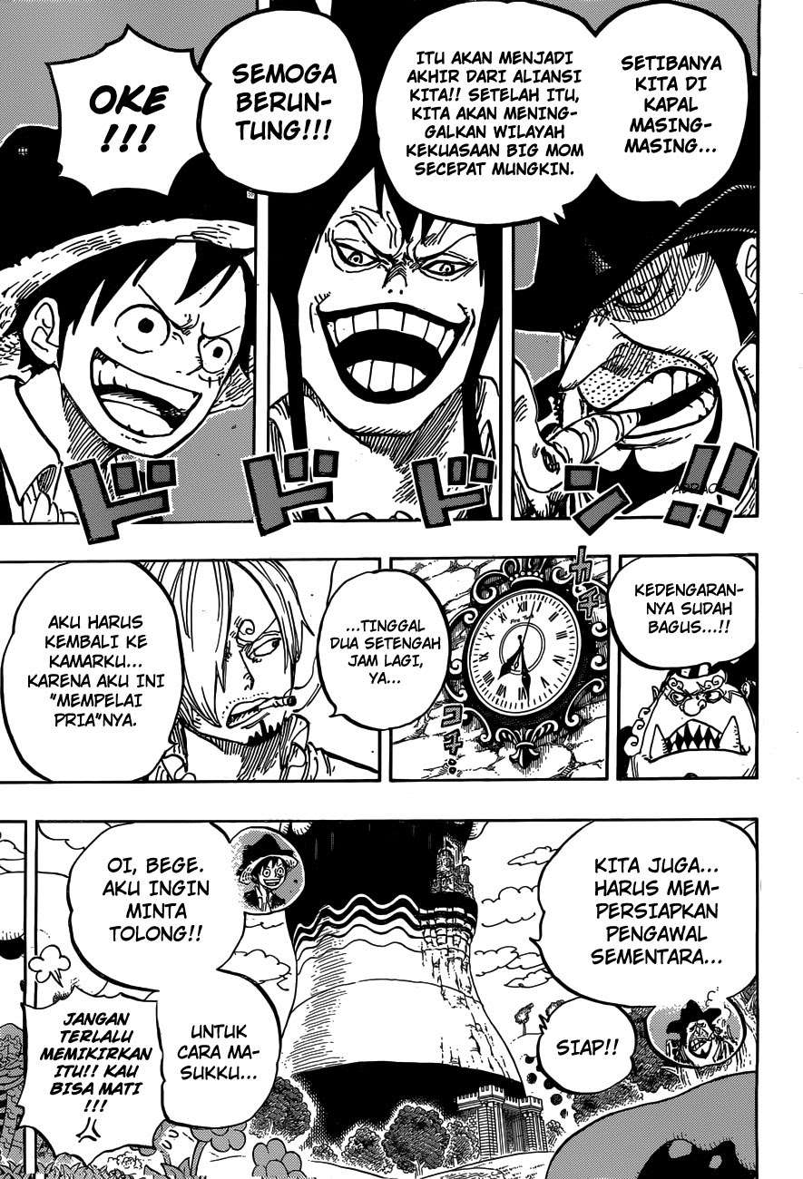 One Piece Chapter 859 - halaman 13
