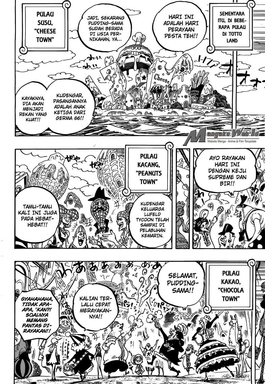 One Piece Chapter 859 - halaman 14