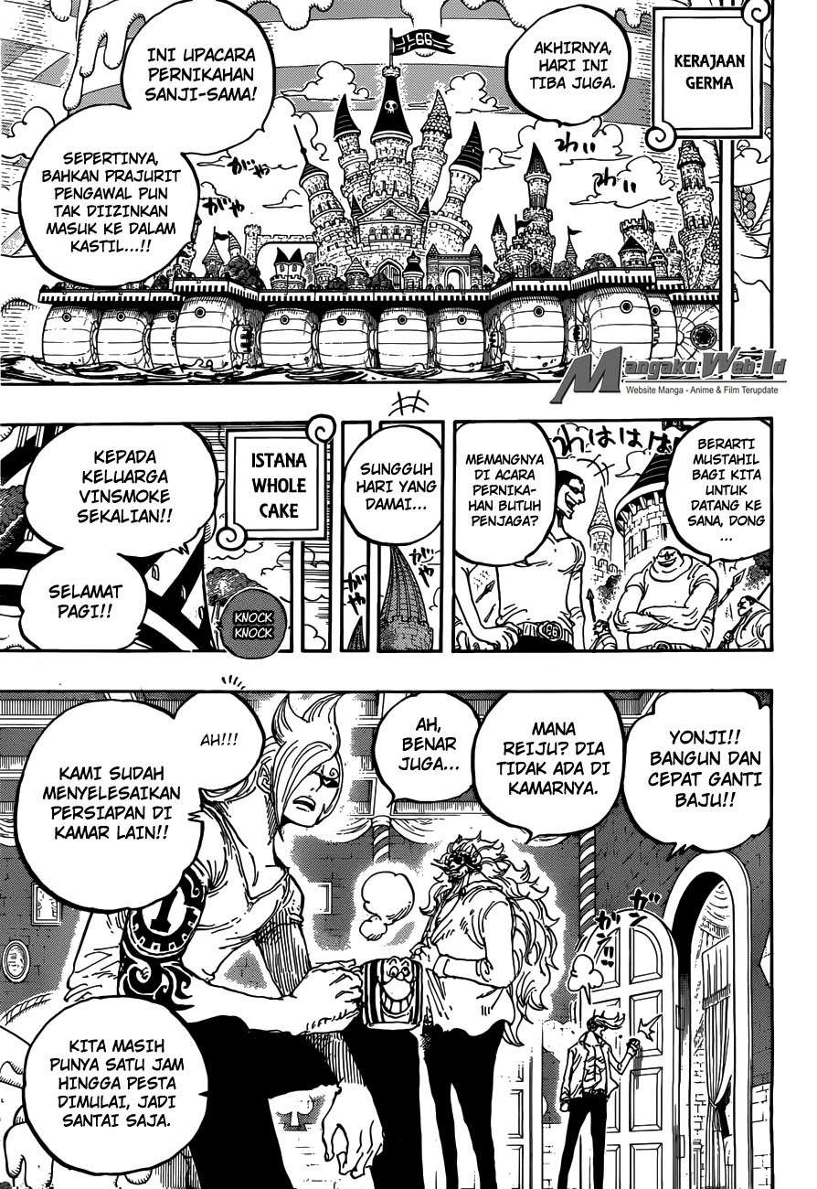 One Piece Chapter 859 - halaman 15